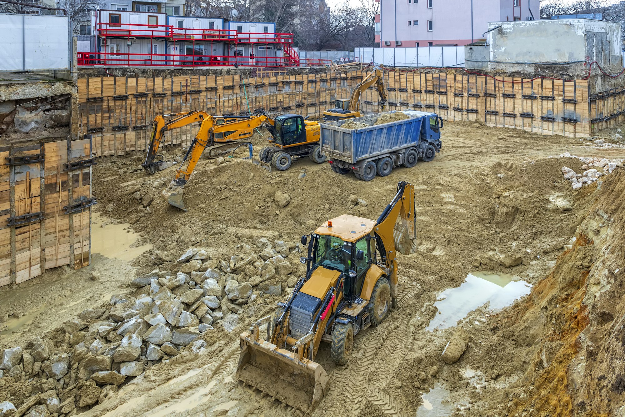 métiers chantier